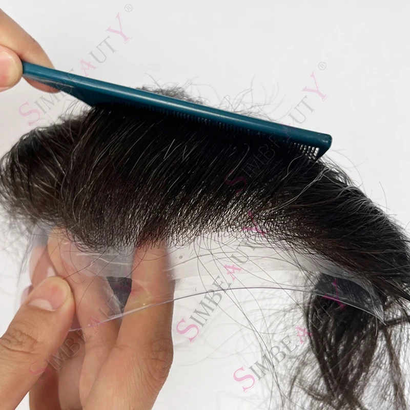 

Натуральный 0,02 мм Vloop супер тонкая кожа светло-коричневый серый 1b30 1B50 мужские парики парик плотность 80% невидимая замена линии роста волос