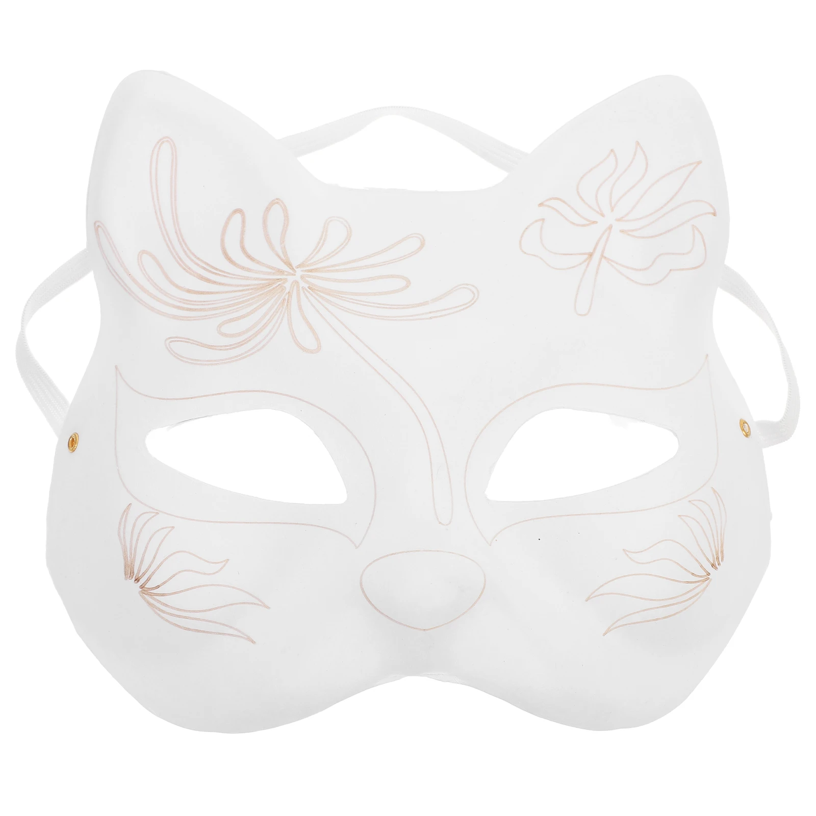 

Cat Face Mask Masks to Decorate Diy Blank Ear Handmade Cosplay Paper Masquerade