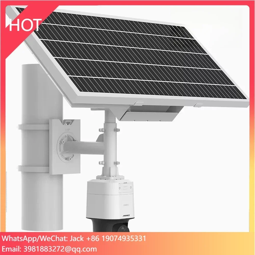 ANNKE SPT400 4MP 4G LTE Solar-Powered Security Camera Color Night Vision PT Camera With Two Way Audio Built-in 64 GB