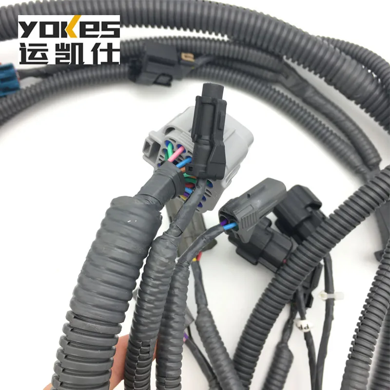 Arnés de cableado de bomba hidráulica, piezas de excavadora Hitachi ZX200 ZX210, 4449447, venta directa de fábrica, alta calidad