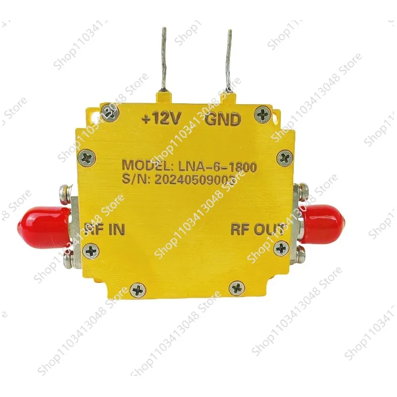 

6-18GHz 30-60dB Gain Low Noise Figure Ultra Wideband Amplifier For Test and Measurement Equipment