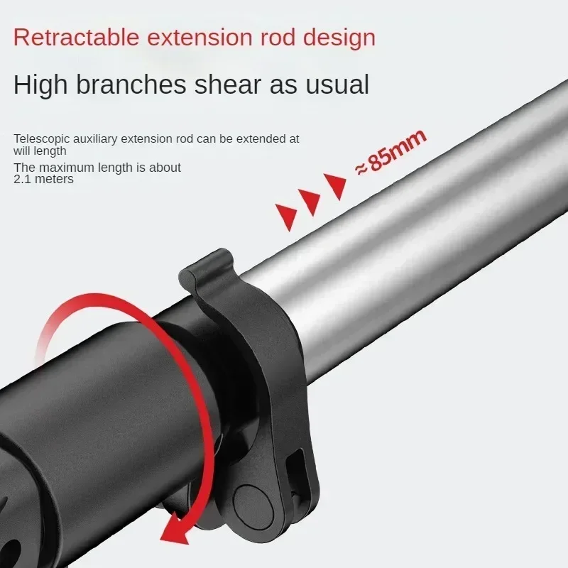 Electric pruning shears, rechargeable lithium battery, garden thick branch scissors