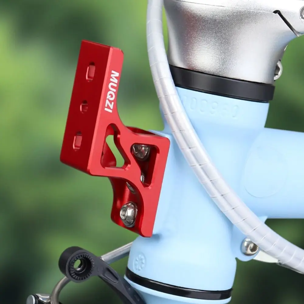 

Height Rising Bike Bag Rising Mount Holder Cycling Parts Quantity Bike Front Bag Carrier Aluminum Alloy Compatible
