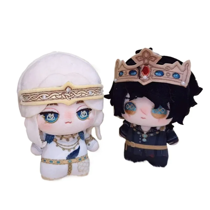 10cm Anime Game Identity V Psychologist Patient Kawaii Cosplay Soft Cotton Doll Printer Body Cartoon Mini Toy Figures Fans Gifts