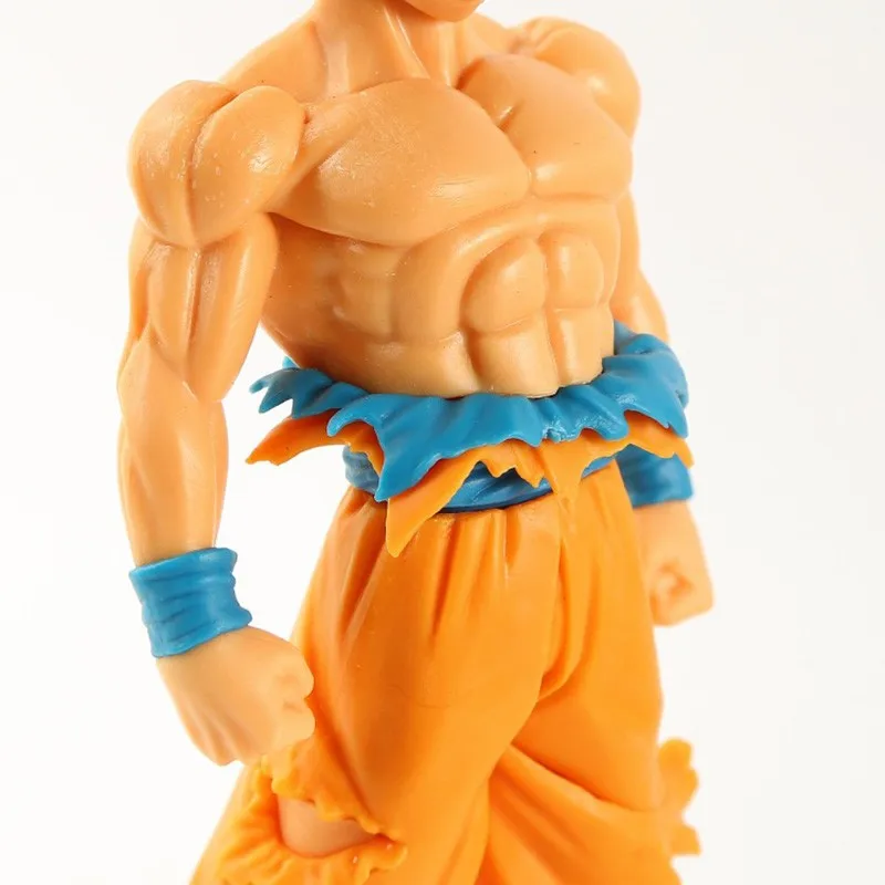 Dragon Ball Super Son Goku Action Figure Figma Saiya Six 7 pollici Seven DBZ Jiren Model Toys 18cm paesaggio ornamenti in PVC