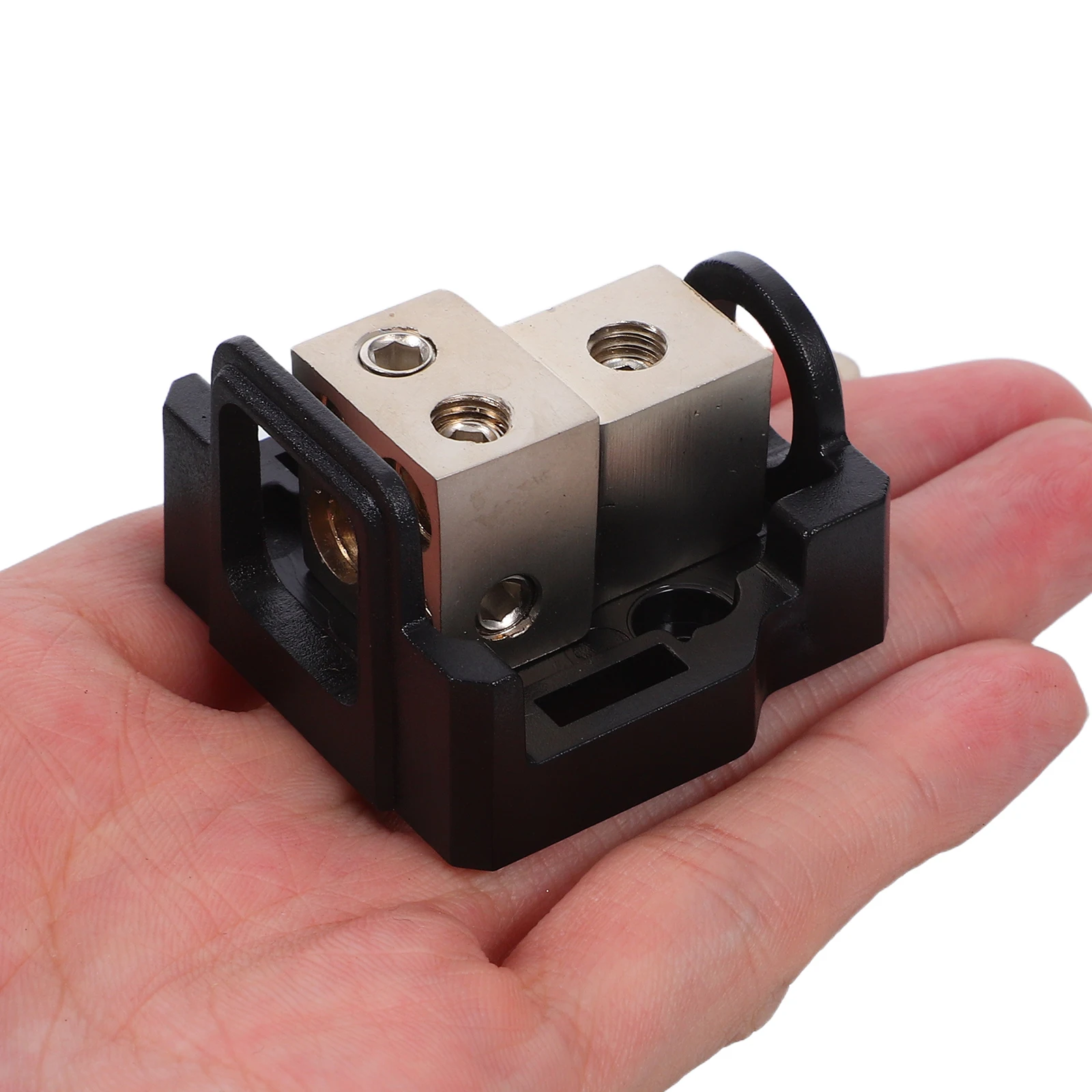 

Precision Car Zinc Alloy Distribution Block Splitter Stable Power Supply Universal Fit Vehicle Parts Enhancing Sound
