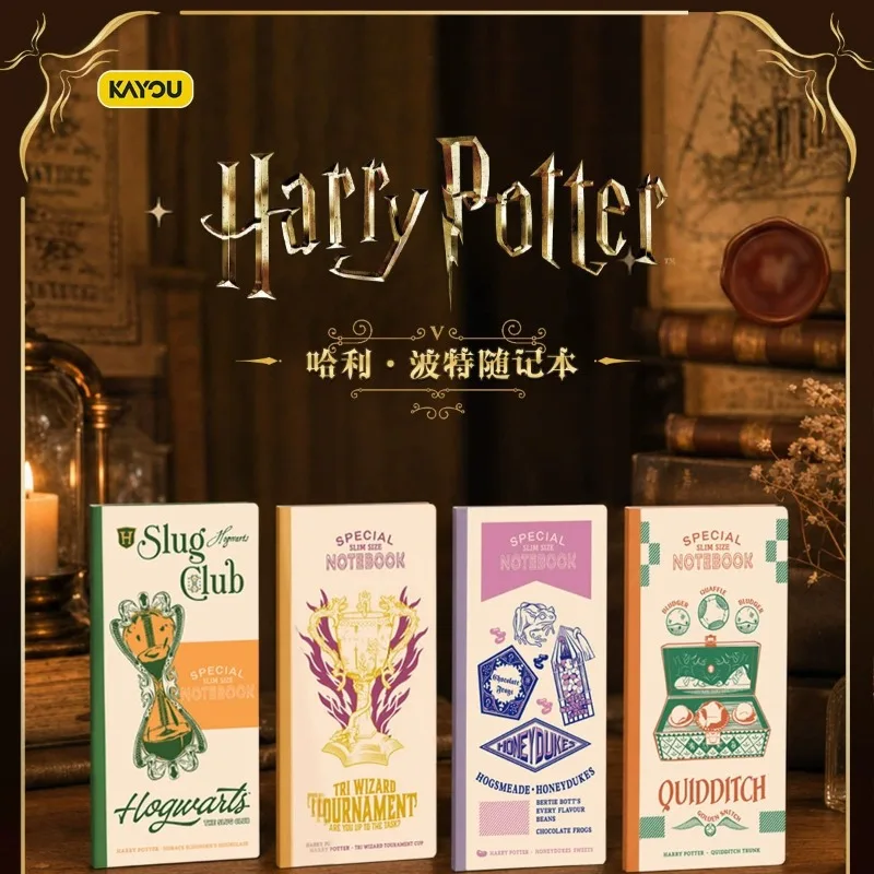 Kayou Harry Potter Blind Box Pocket Notebook Vintage Wizard Themed Journal Collectible Notepad Stationery Gift for HP Fans