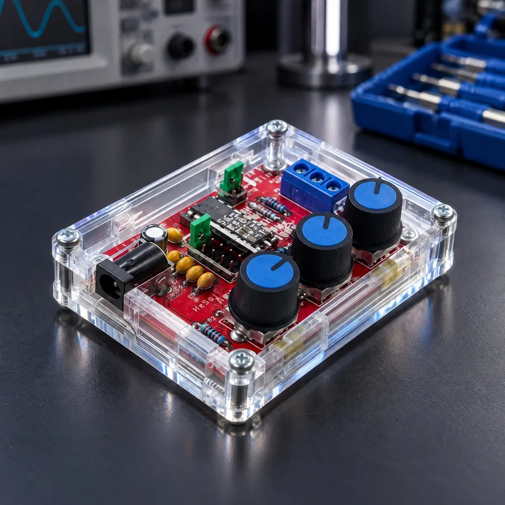 XR2206 Function Generator Kit 1Hz-1MHz Sine Square Triangle Wave Signal Module DIY Assembly For Electronics Testing And Measurem