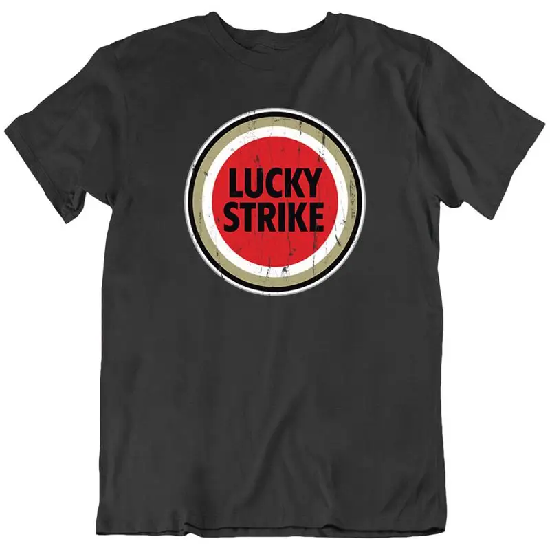Lucky Strike, Cigarettes Tobacco Smoking Vintage Graphic T Shirt Tee Gift New