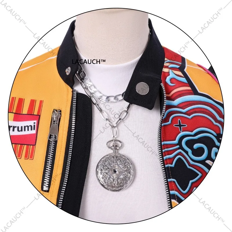 Anime kpop demônio cos caçadores superstar lumi mira zoe cosplay traje peruca conjunto completo menina grupo terno feminino festa de halloween roleplay