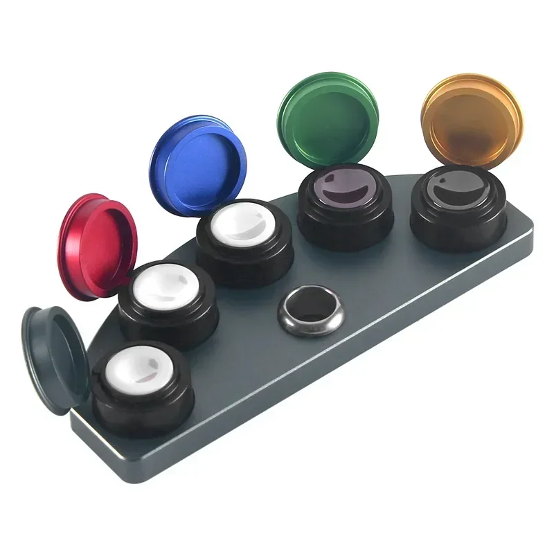 

5-тактные смазки для ремонта часов, инструмент для хранения масла, профессиональная масляная масленка для часов, подставка для часовщика, инструмент для ремонта металла