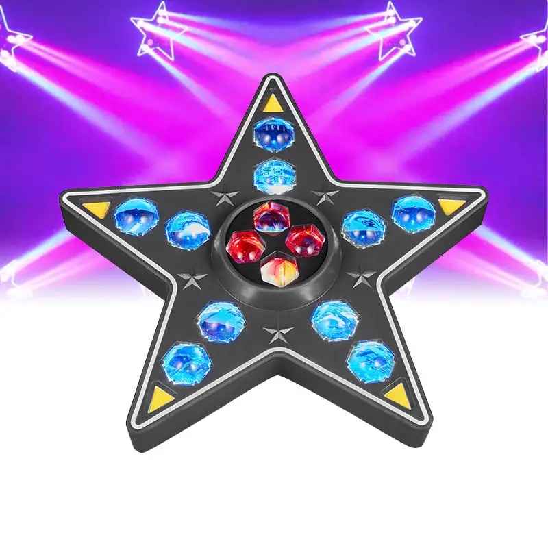 NEW 200W 4-in-1 LED Star Beam Light Rotating Strobe Lamp for Bar KTV Club Party Atmosphere Decoration Stage Lighting
