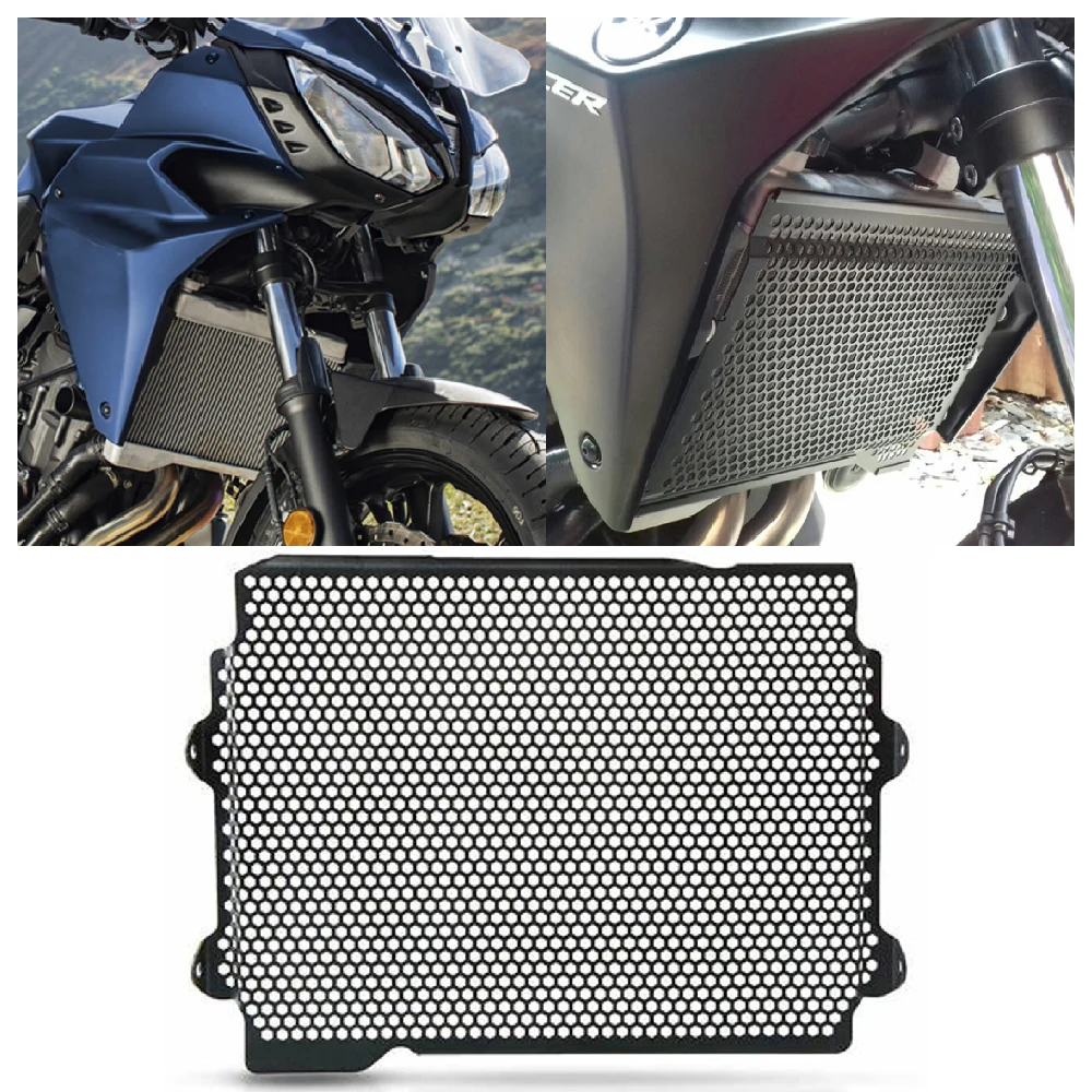 

Fits for Yamaha MT07 TRACER 700 TRACER7 GT ABS 2016-2024 Motorcycle Engine Radiator Guard Front Cooler Grille Protector Cover