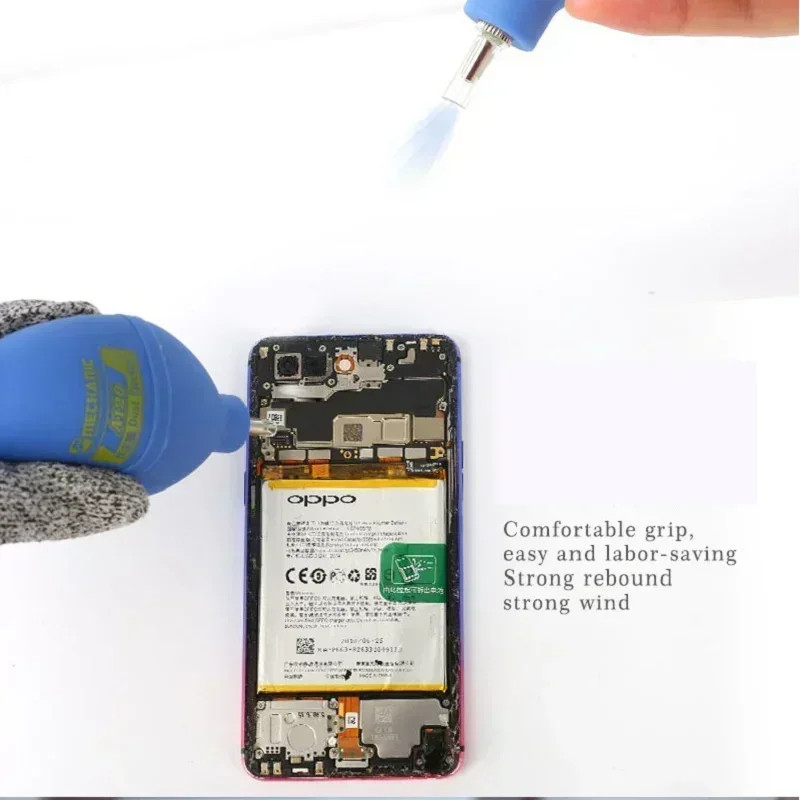 Mechanic A120 B110 Silicone Dust Ejector Air Blower Cleaning Tool for Mobile Phone PC Electronic Dust Removal Repair Hand Tool