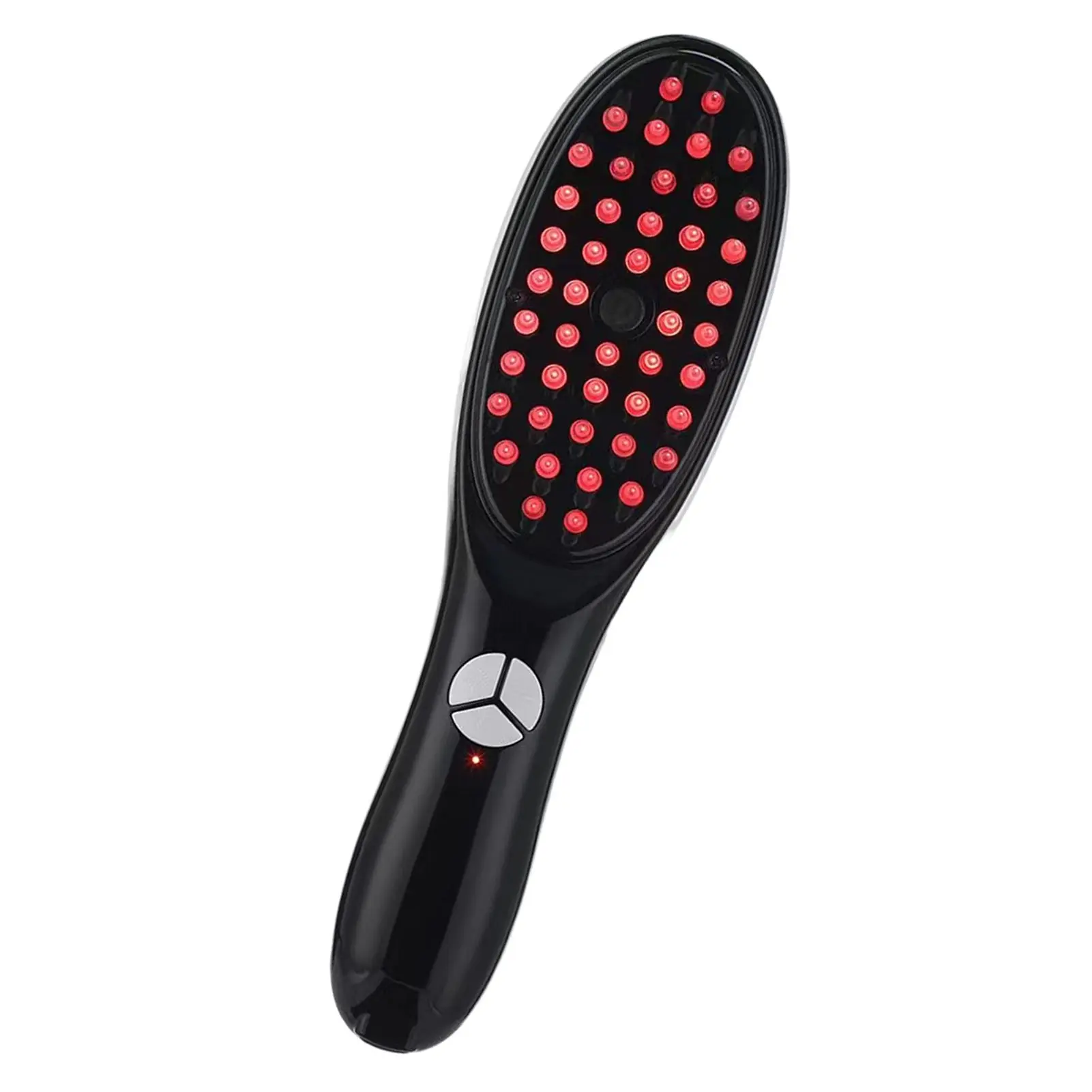 Electric LED Scalp Massage Comb Soft Scalp Head Fluid Brushes Head Massage Comb for Hair Care and Treatment