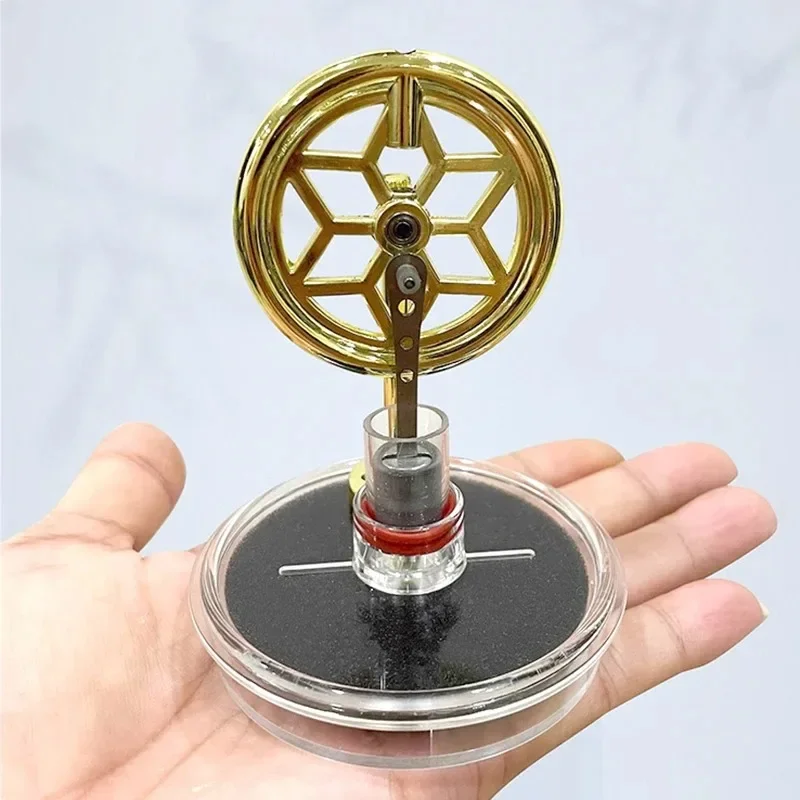 Low Temperature Difference Stirling Engine Model Steam Power Piston Engine Model Experimental Toy Gift