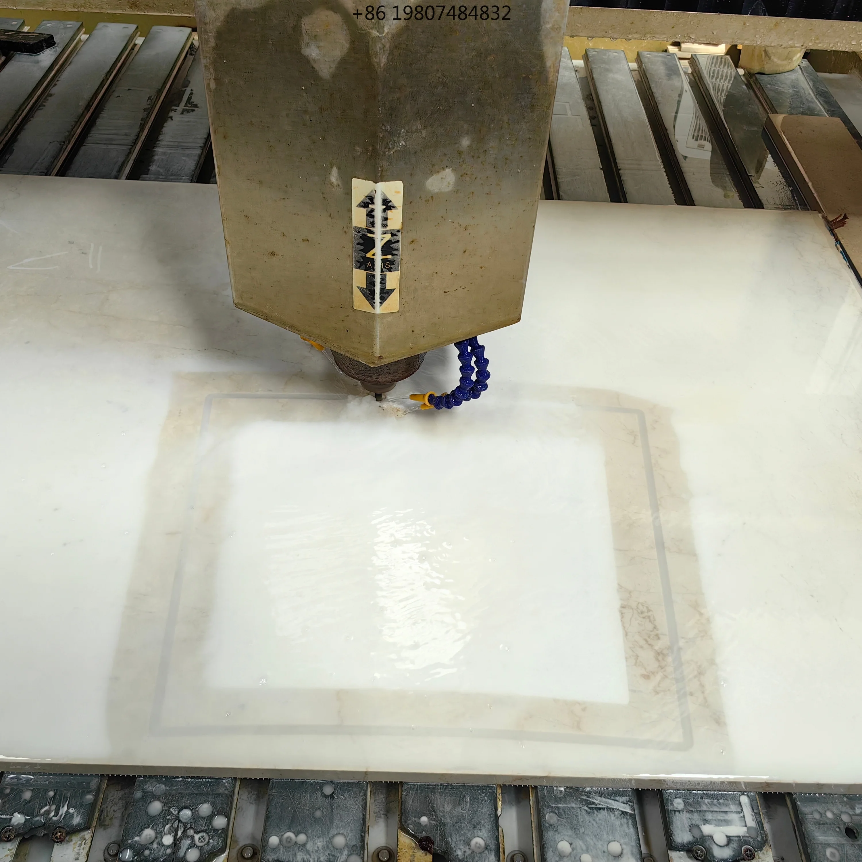 High Precision Stone Tombstone & Monument Carver, Professional Equipment for Marble/Granite Engraving