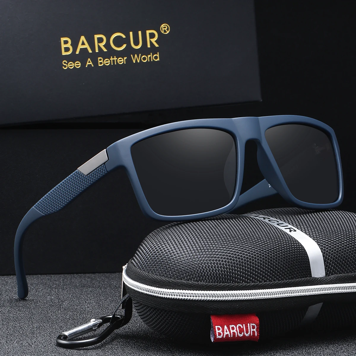 BARCUR Simple And Comfortable Business Style Sunglasses For Daily Travel, Uv Protection Brand Packaging