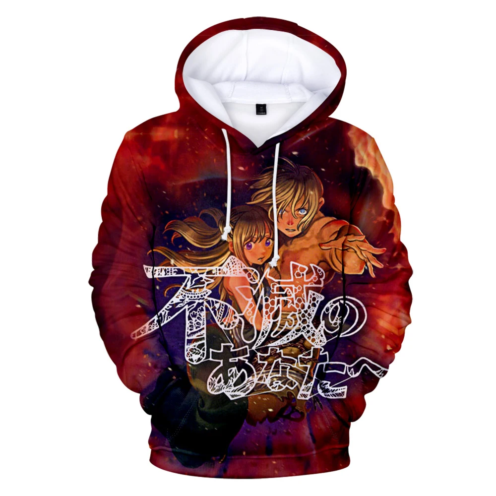 Naar Je Eternity Hoodie Unisex Sweatshirt Met Lange Mouwen Dames Hoodies Japanse Anime Jaren 90 Jeugdige 3d Kleding Plus Size