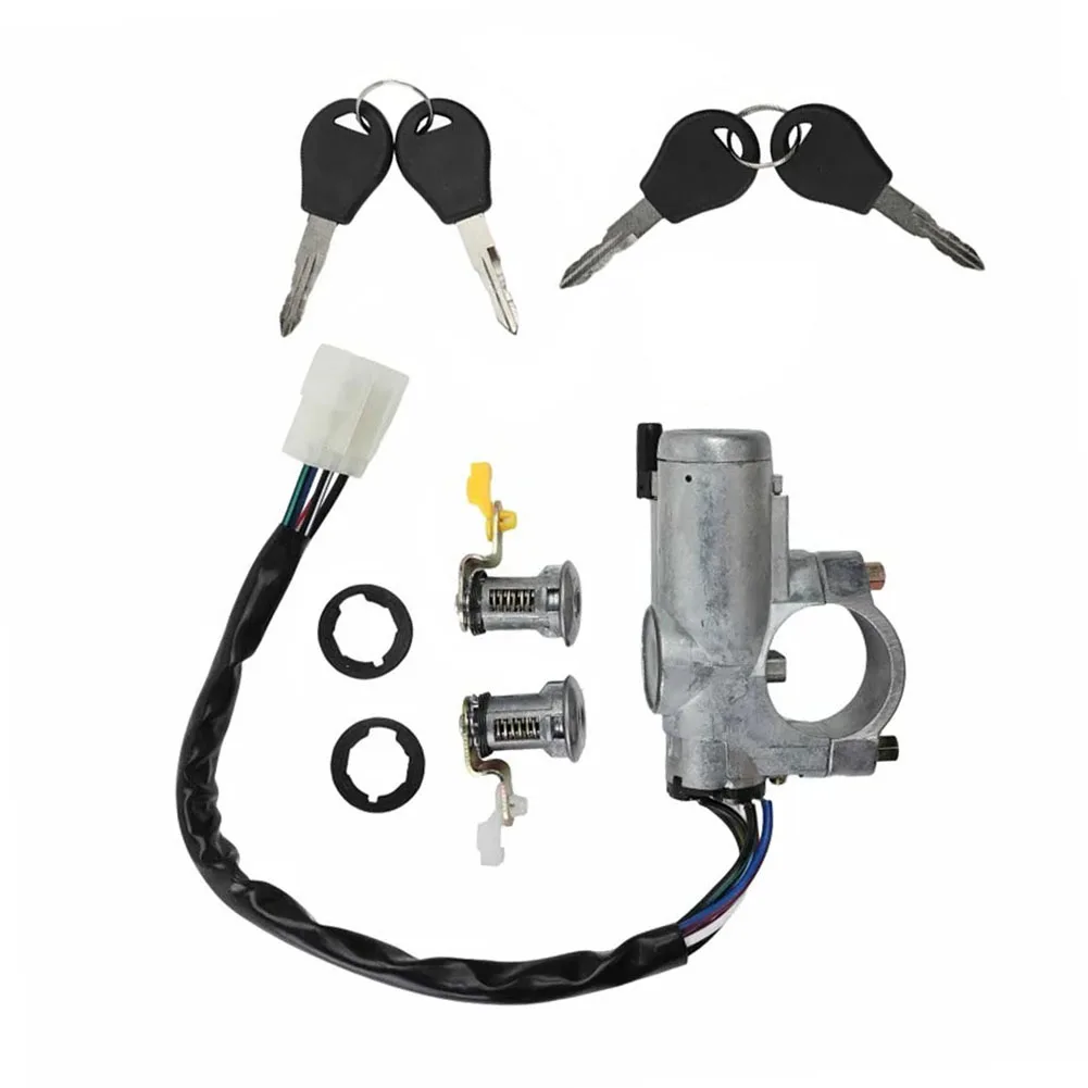 

Ignition Switch Cylinder And Left Right Door Lock Cylinder Kit W/Keys For Nissan Easy Installation Replacement Parts 48700-75P25