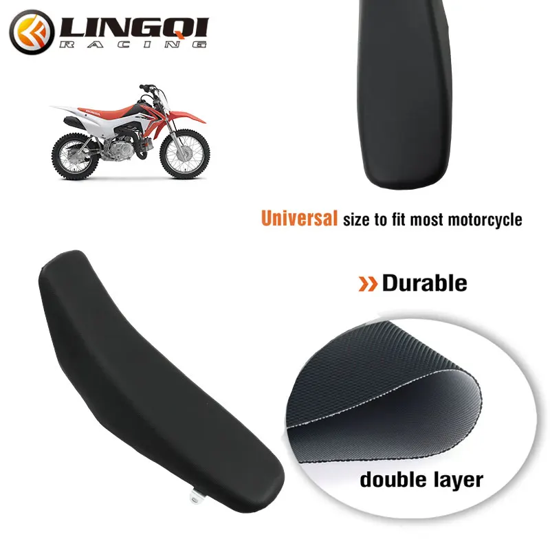 LINGQI RACING CRF 110 Seat Saddle Non-Slip Foam Cushion For  CRF110 2013 Pit Dirt Bike Off Road Motorcycle Accessories