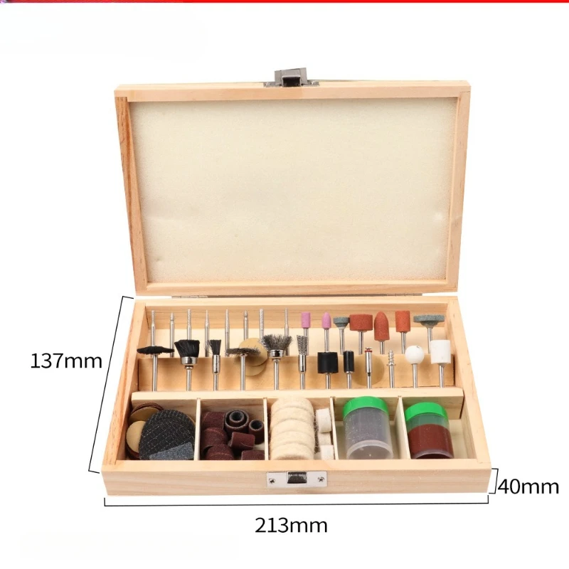 

105-Piece Rotary Tool Accessory Set | Carving, Grinding & Polishing Kit for Electric Tools