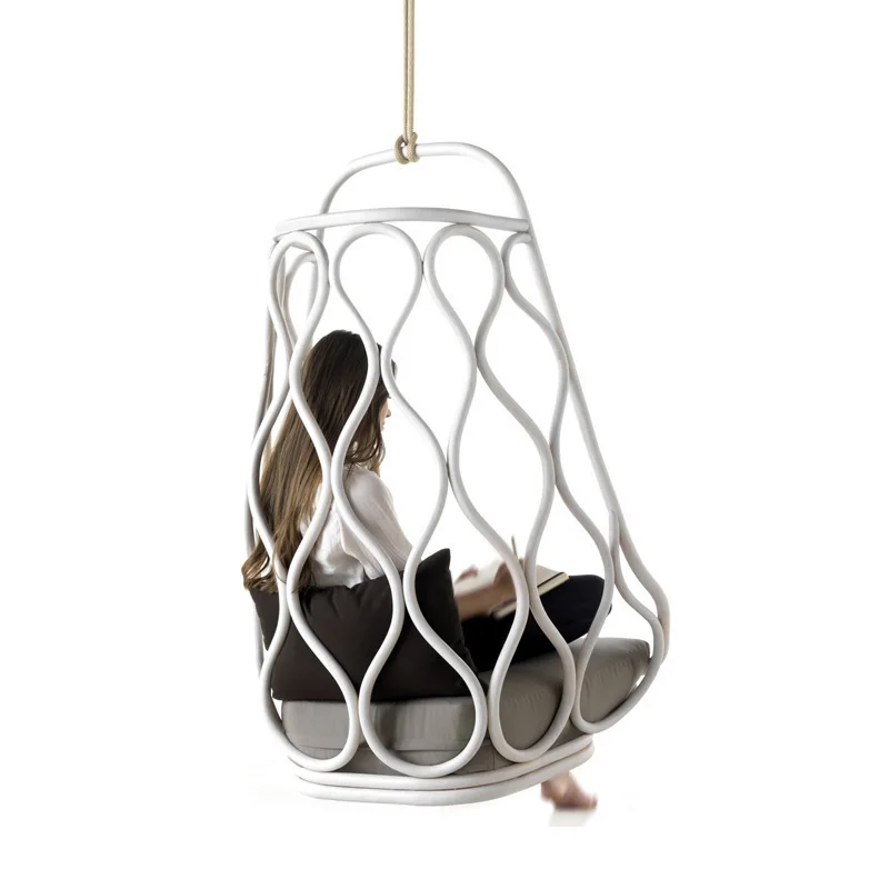

Hanging chair hanging basket leisure B & B bar, designer outdoor balcony furniture sun room courtyard