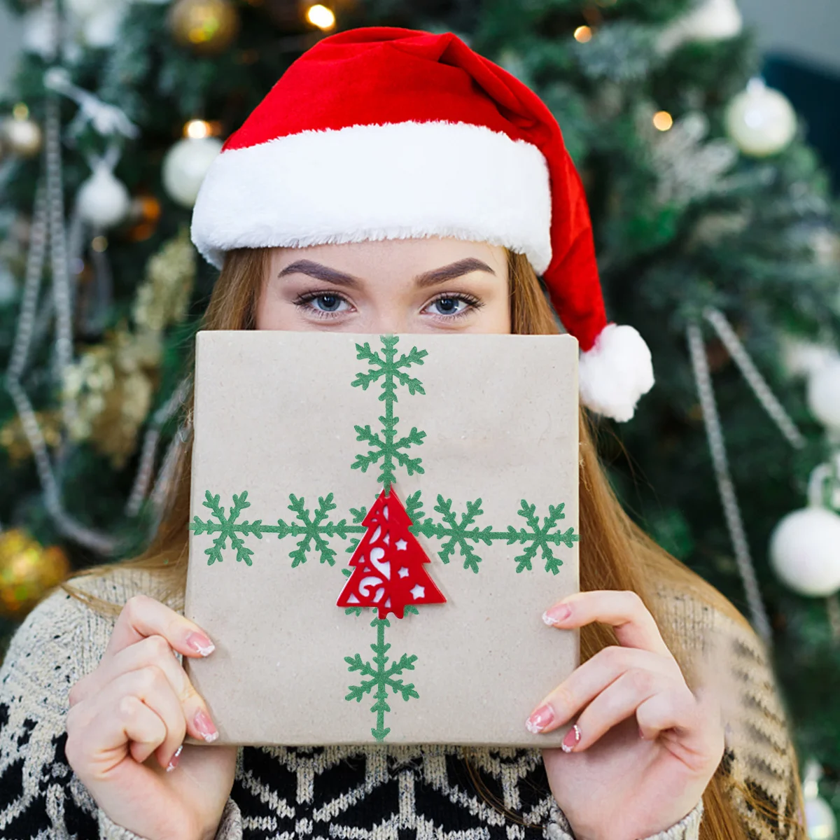 

4pcs 4 Rolls 5M Christmas Decoration Ribbon Durable Craft Gift Wrapping Supply Festive Curling Riband For Party Wedding Diy Home