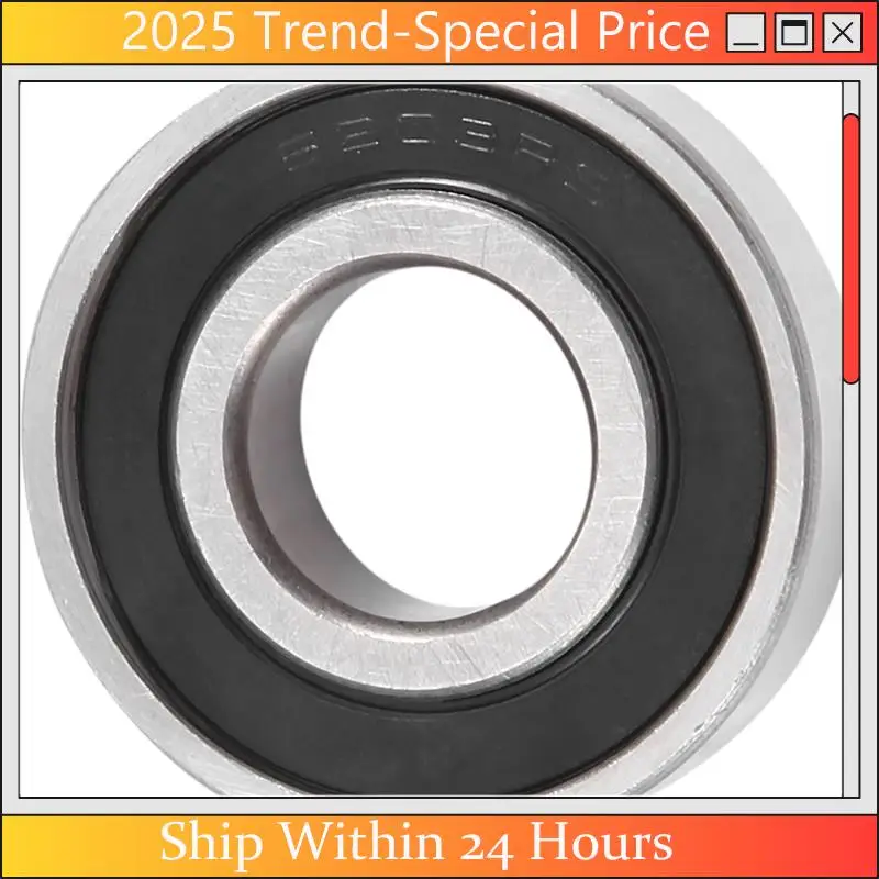 

Новый комплект шарикоподшипников 6203-RS из 20 шт. - комплект миниатюрных шарикоподшипников с двойным резиновым уплотнением (17X4