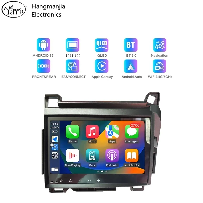 hangmanjia Android 13 Car Radio For Lexus CT200H CT200 2011-2019  Auto Radio Carplay GPS Navigation Multimedia Video Autoradio