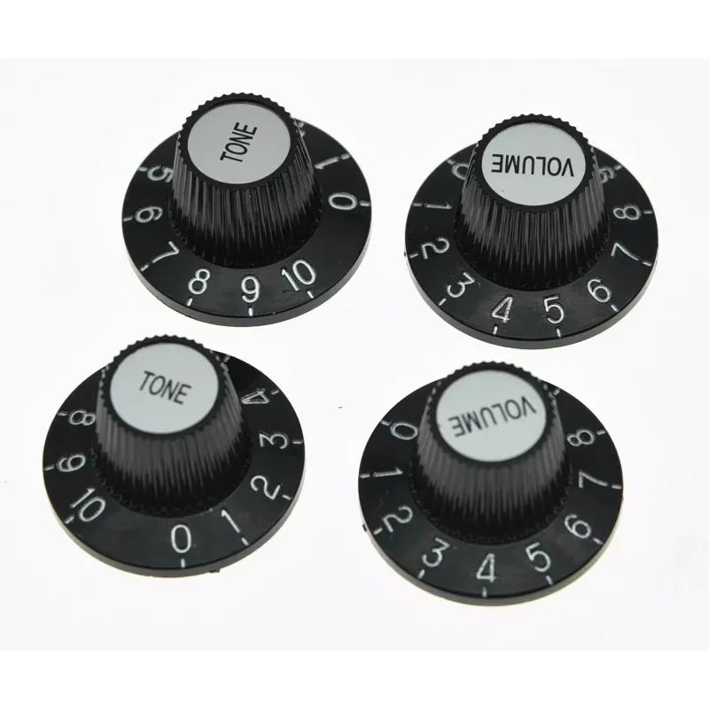 

Electric bass guitar volume control knob cap guitar tone volume knob potentiometer cap 2V2T
