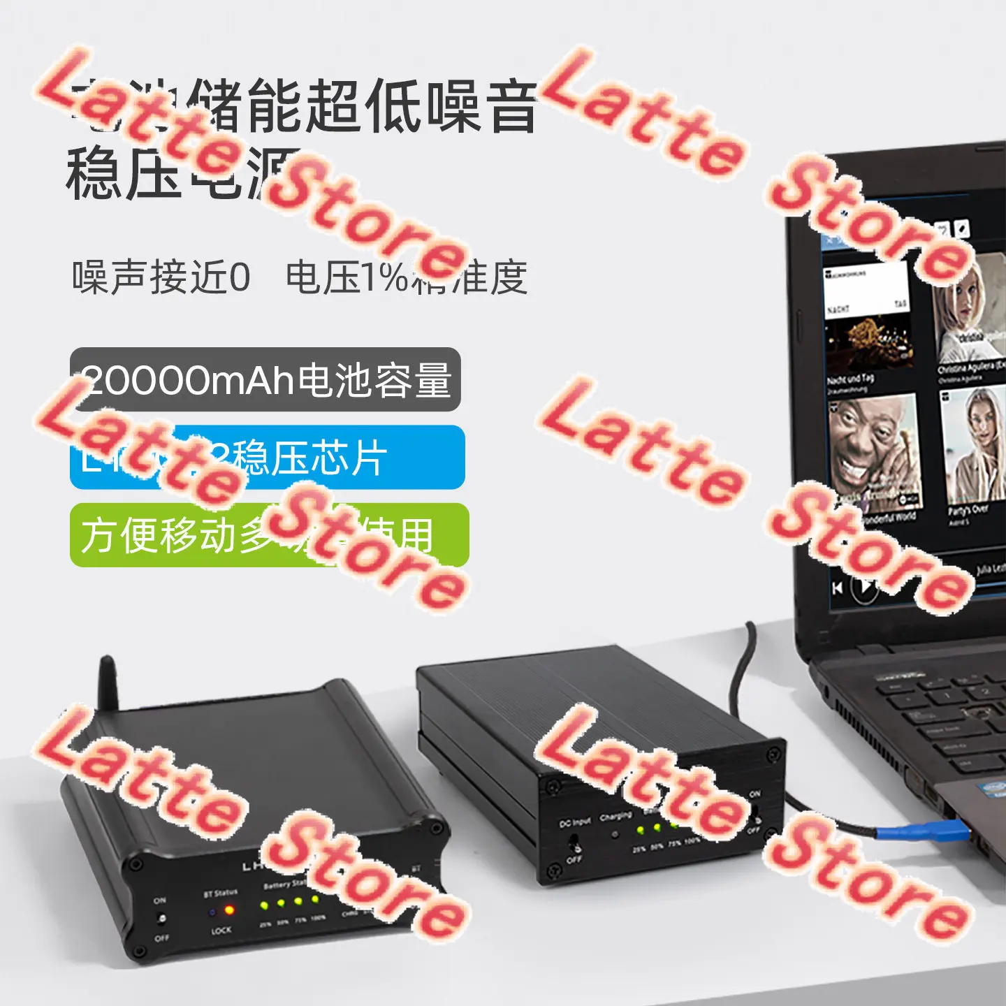 For DC12V 2A Low Noise High Precision DC Linear Stabilizing Power Supply | LT3042 Battery-Powered Regulator