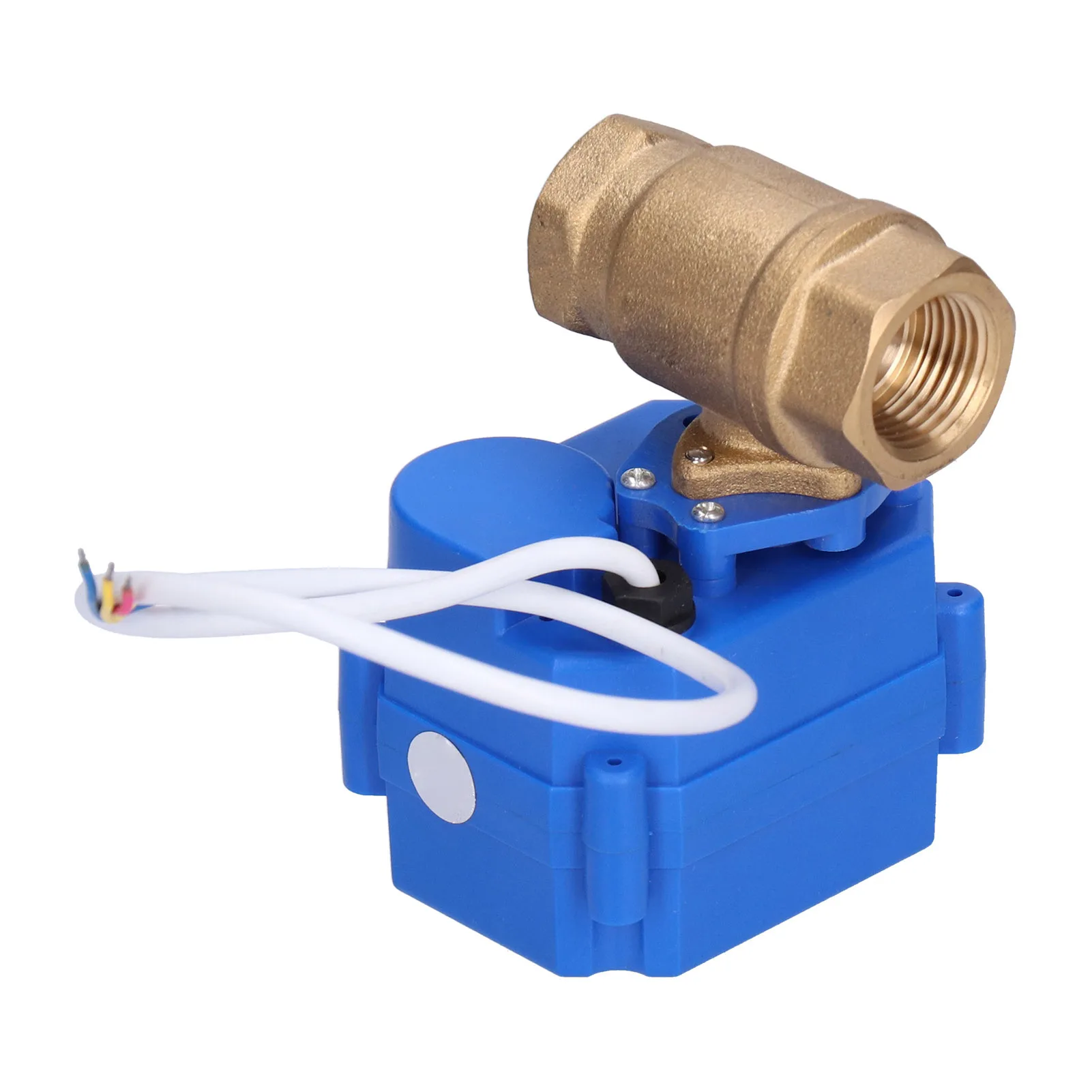 Motorized Ball Valve CR02 Straight Through IP67  DC9‑24V Electric Valves with Indication for Pipe Pressure Equipment