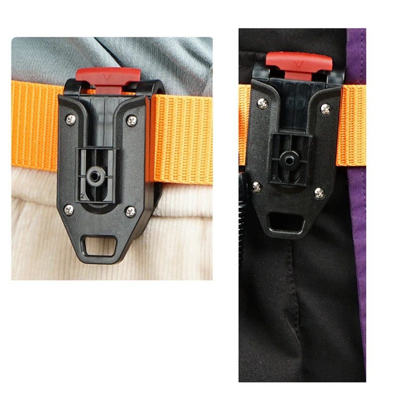 Tape Measure Rack Tape Automatic Buckle Measure Thickened Belt Clip Fixed Plastic Portable Tool Holder Clip Durable