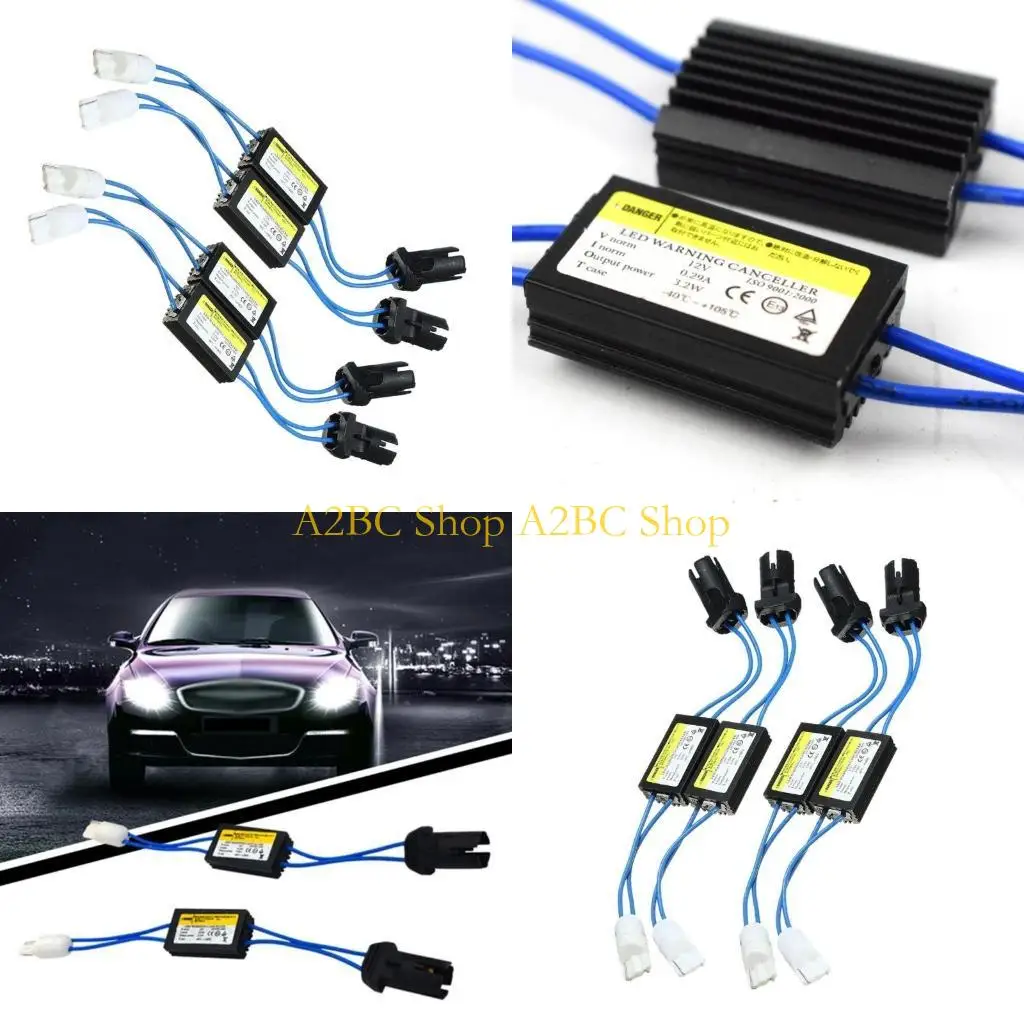 

A2BC 12V LED Warning Canceller Car Lights Error Load Resistor Module T10 W5W