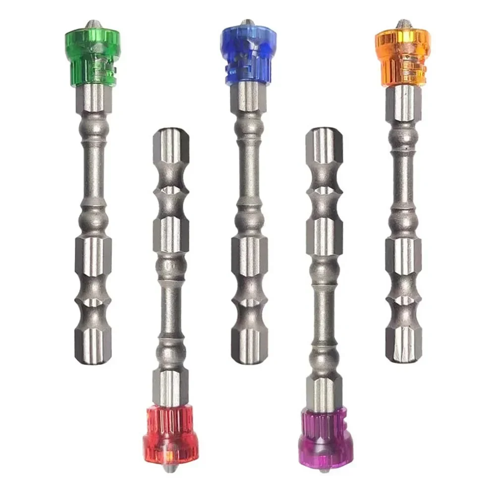1pc Magnetic Cross Screwdriver PH2 Cross Drill Bit With Magnetic Coil 65mm Magnetic Cross Screwdriver PH2 Cross Drill Bit