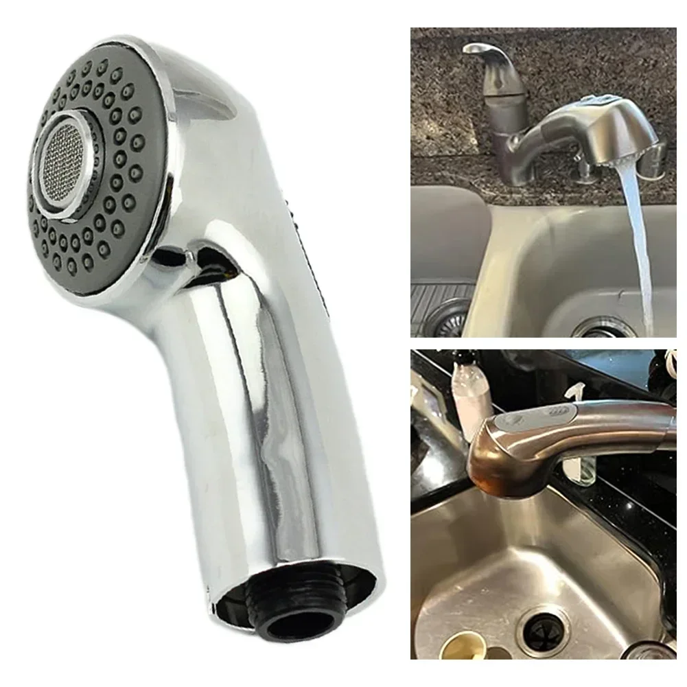 For Zedra For Europlus Chrome Pull Out Spray Nozzle Compatible Replacement for 46298IE0 46312IE0 with Customizable Flow