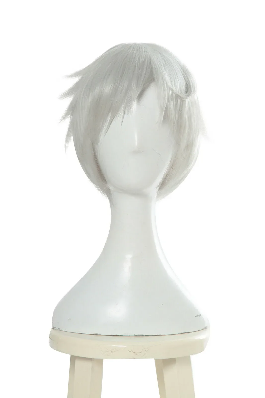 Wholesale EVA Nagisa Kaworu Neon Genesis EvangelionEVA Nagisa Kaworu Neon Genesis Evangelion Gray Cosplay Wig s