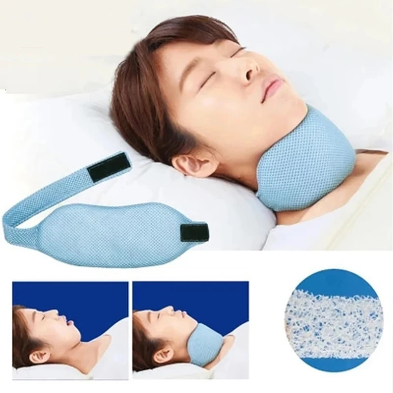 Almohada de cuello para nariz y cuello, productos antirronquidos, Reduce los ronquidos, respiración fija, respiración bucal antirronquidos