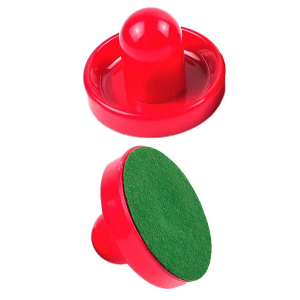 

2PCS 96mm Air Hockey Pushers Pucks Replacement For Game Tables Goalies Header Kit Air Hockey Equipment Accessories(Red)