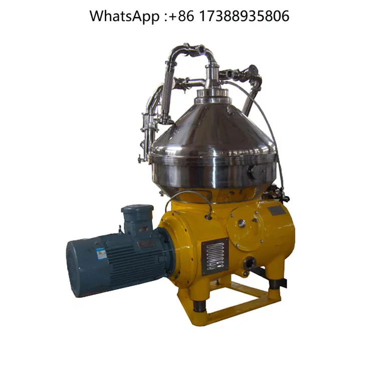 hot Continuous Waste Oil Water Disc Centrifuge Separator Machine Centrifugal Solid- Liquid Separator Competitive Price