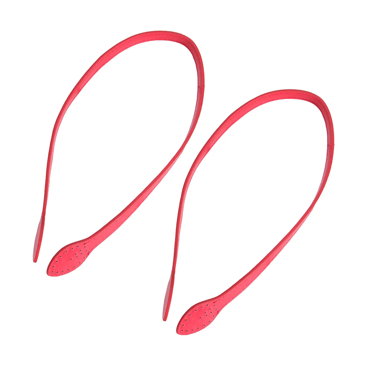

2pcs Imitation Bag Handles Durable Replacement Straps For Handbags Shoulder Strap Diy Upgrade Red Bag Accessories