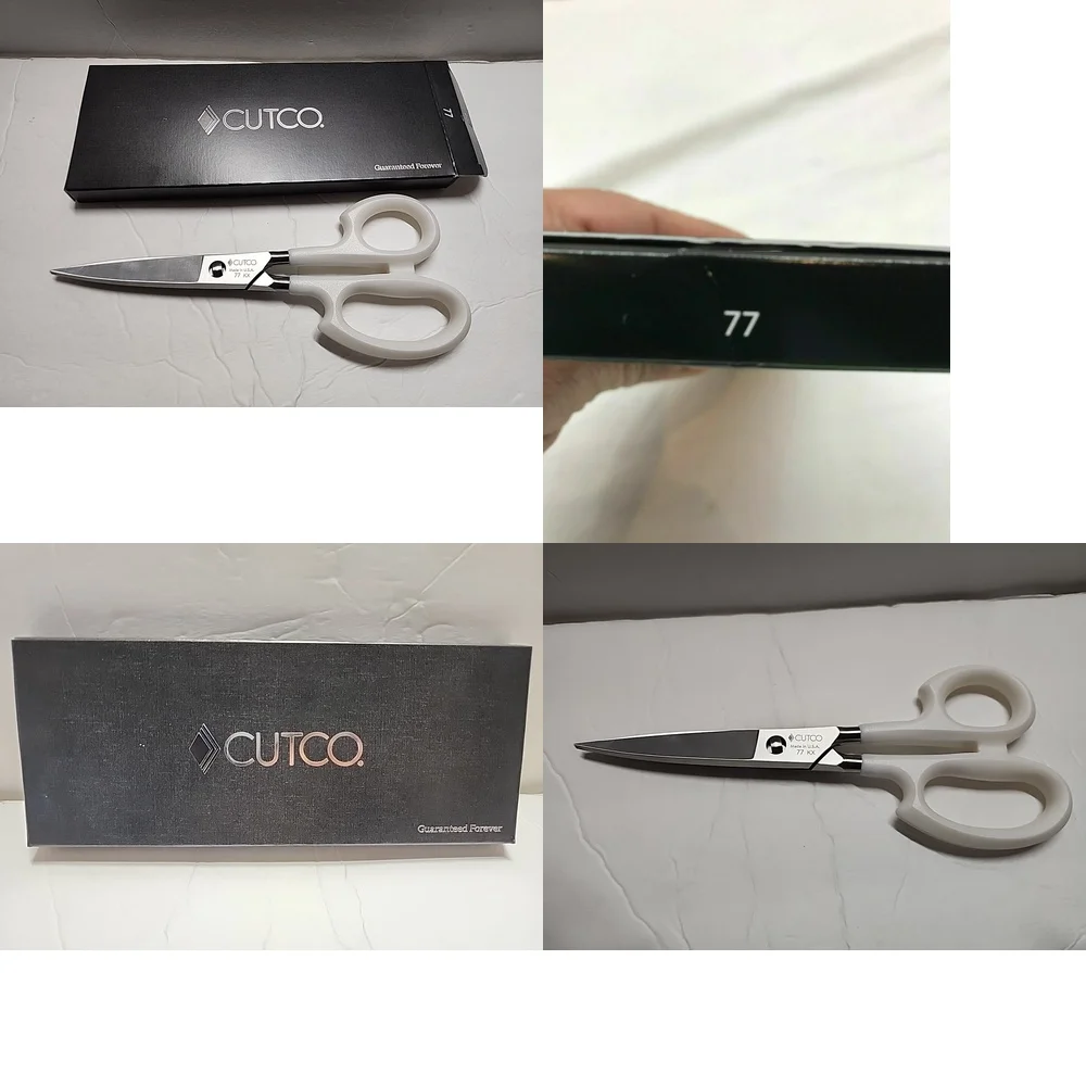 

Наборы ножейCutco Pearl White Набор кухонных ножниц # 77Идеально подходит для дома и приготовления пищи, новинка в коробке