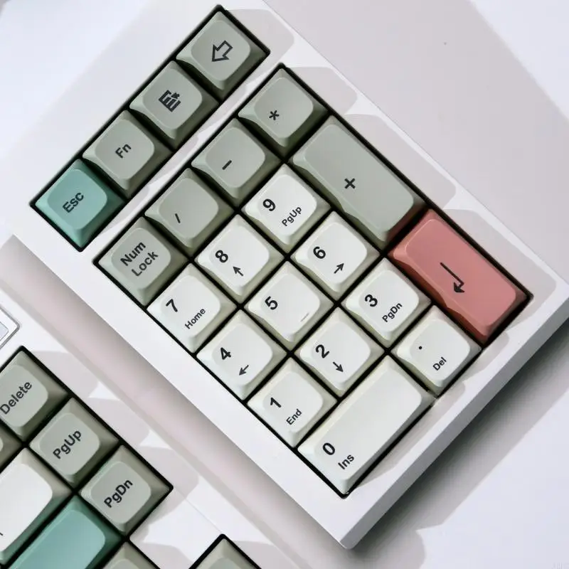 J2FC LMK21 21Keys Numeric Keypad Aluminum Keypad with Hot Swappable Switches 2.4G Bluetoothcompatible TypeC 3modes