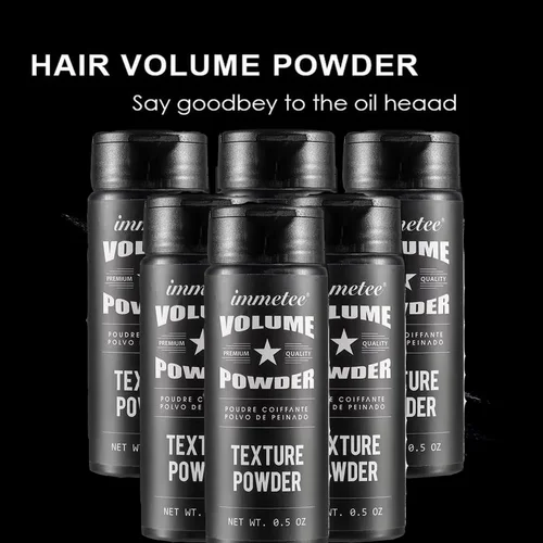 Polvo para el cabello Unisex, esponjoso, aumenta el volumen del cabello, polvo matificante/finaliza el diseño del cabello, champú de estilismo, polvo para el cabello para mujeres y hombres