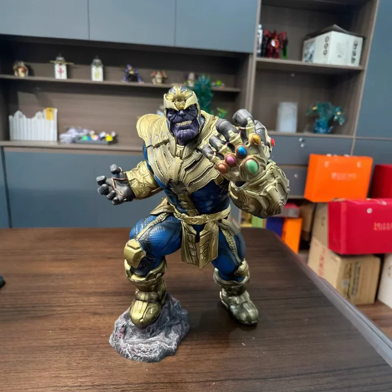 

New In Stock Marvel Thanos Avengers Gk Action Figure Statue Model Desktop Decoration Perfect Festival Surprise Gift For Fans