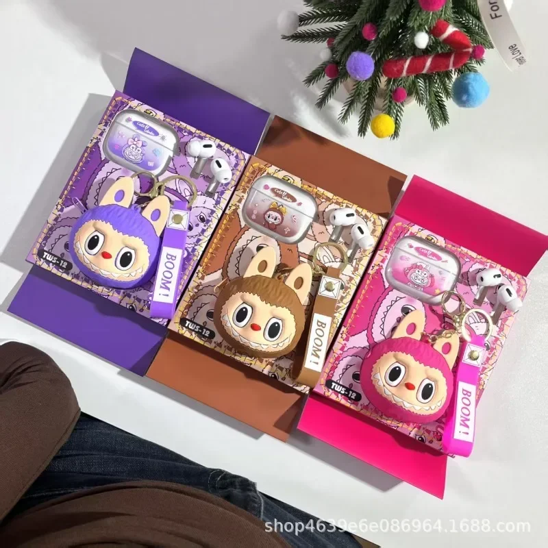 

Новые Bluetooth-наушники Labubu — милые куклы и небольшие аксессуары с длительным сроком службы батареи, повседневные в ушах.