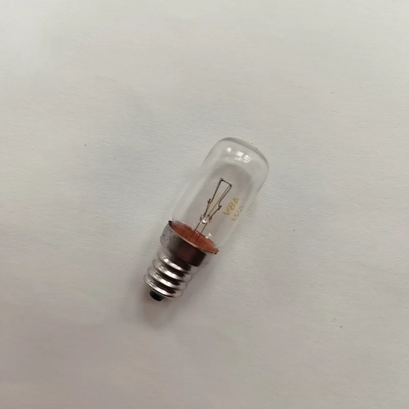 HoneyFly 5pcs E12 Indicator Lamp Bulb 45V 5W/60V 10W T16 Clear Warm White Machine Tool Alarm Wire Lighting Instrument