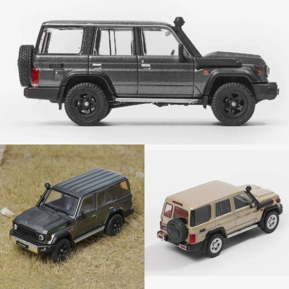 

GCD 1:64 LAND CRUISER LC70 SUV ALLOG MODEL - IN STOCK