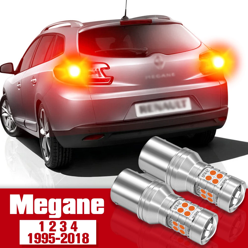 

2pcs LED Accessories Brake Light Bulb Lamp For Renault Megane 1 2 3 1995-2018 2007 2008 2009 2010 2011 2012 2013 2014 2015 2016